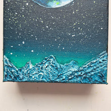 Load image into Gallery viewer, Nocturnal Summit | 5&quot; x 7&quot; | Acrylic art for sale
