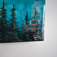 Load image into Gallery viewer, Midnight Mist |5&quot; x 5 &quot; | Resin artwork  for sale
